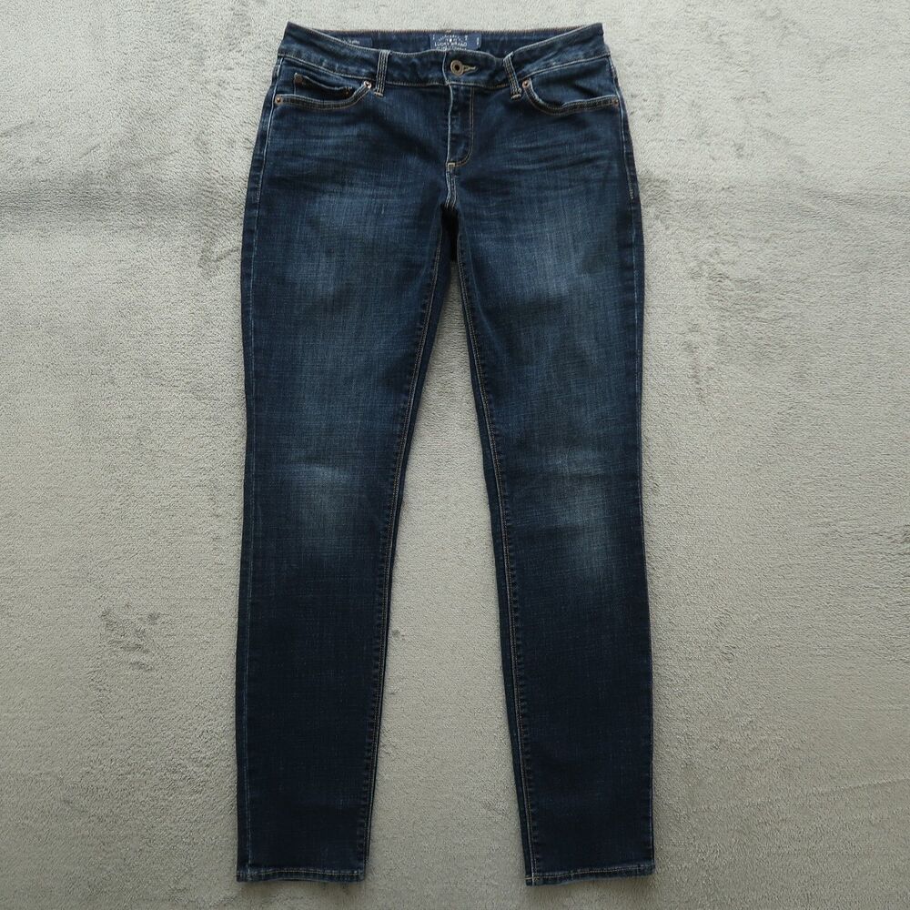 Lucky Brand Jeans Women's Size 6R Blue Mid-Rise Lolita Skinny Denim 30" Inseam